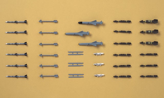 Hasegawa J.A.S.D.F. Missiles And Launcher Set (Plastic model) 圖片 3