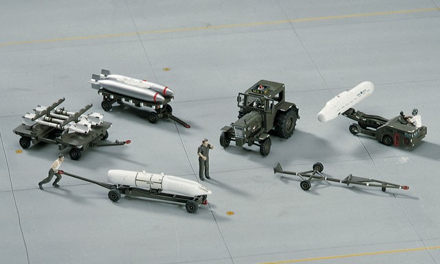 Hasegawa U.S. Aircraft Weapon Loading Set (Plastic model) Bild 3
