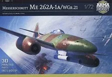 Arma Hobby Messerschmitt Me262A-1a w/WGr.21 Rocket Limited Edition (Plastic model)