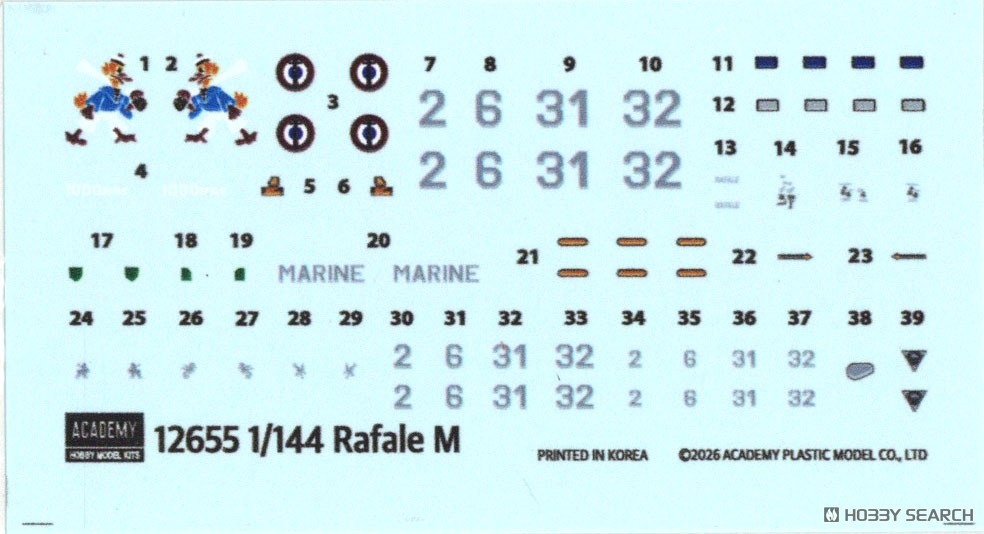 Academy Rafale M (Plastikmodell) Bild 3