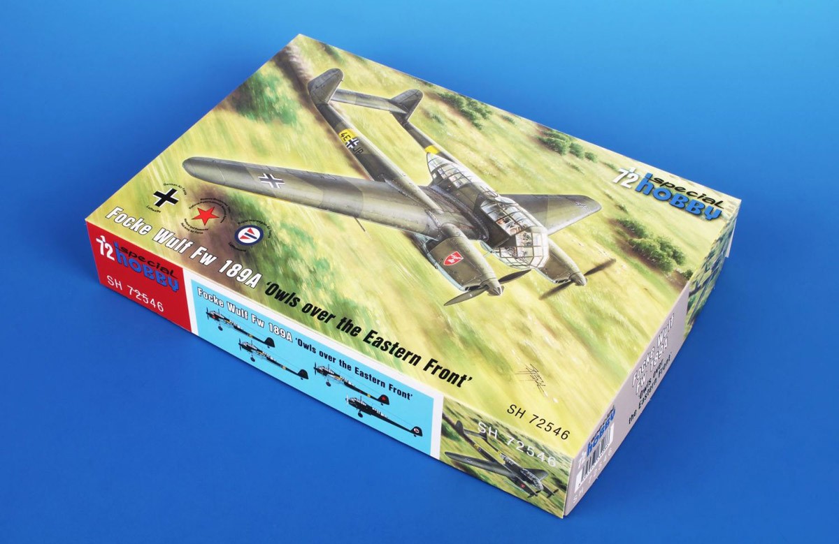 Special Hobby Focke Wulf Fw 189A `Owls over the Eastern Front` (Plastic model) Bild 3