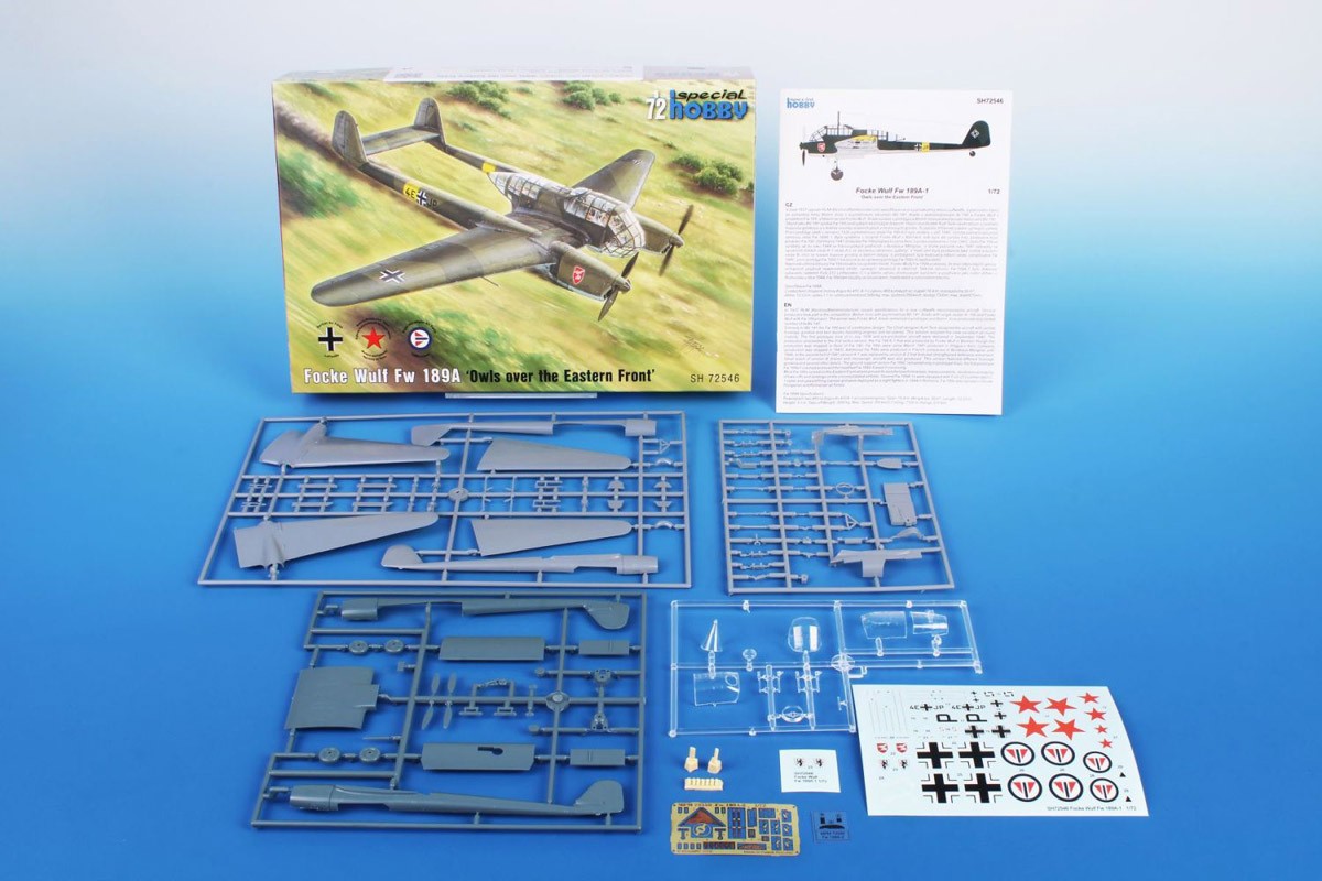 Special Hobby Focke Wulf Fw 189A `Owls over the Eastern Front` (Plastic model) Bild 4