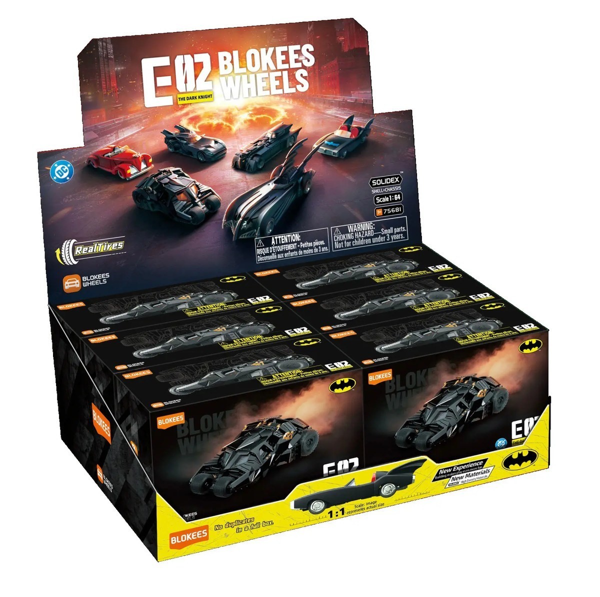 Blokees BLOKEES Wheels 배트맨 E02 다크 나이트 75681 (6종 세트) (프라모델) 이미지 5