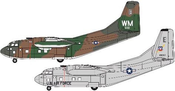 Sova-M C-123B/K `Provider` military transporter (Plastic model) hình ảnh 3