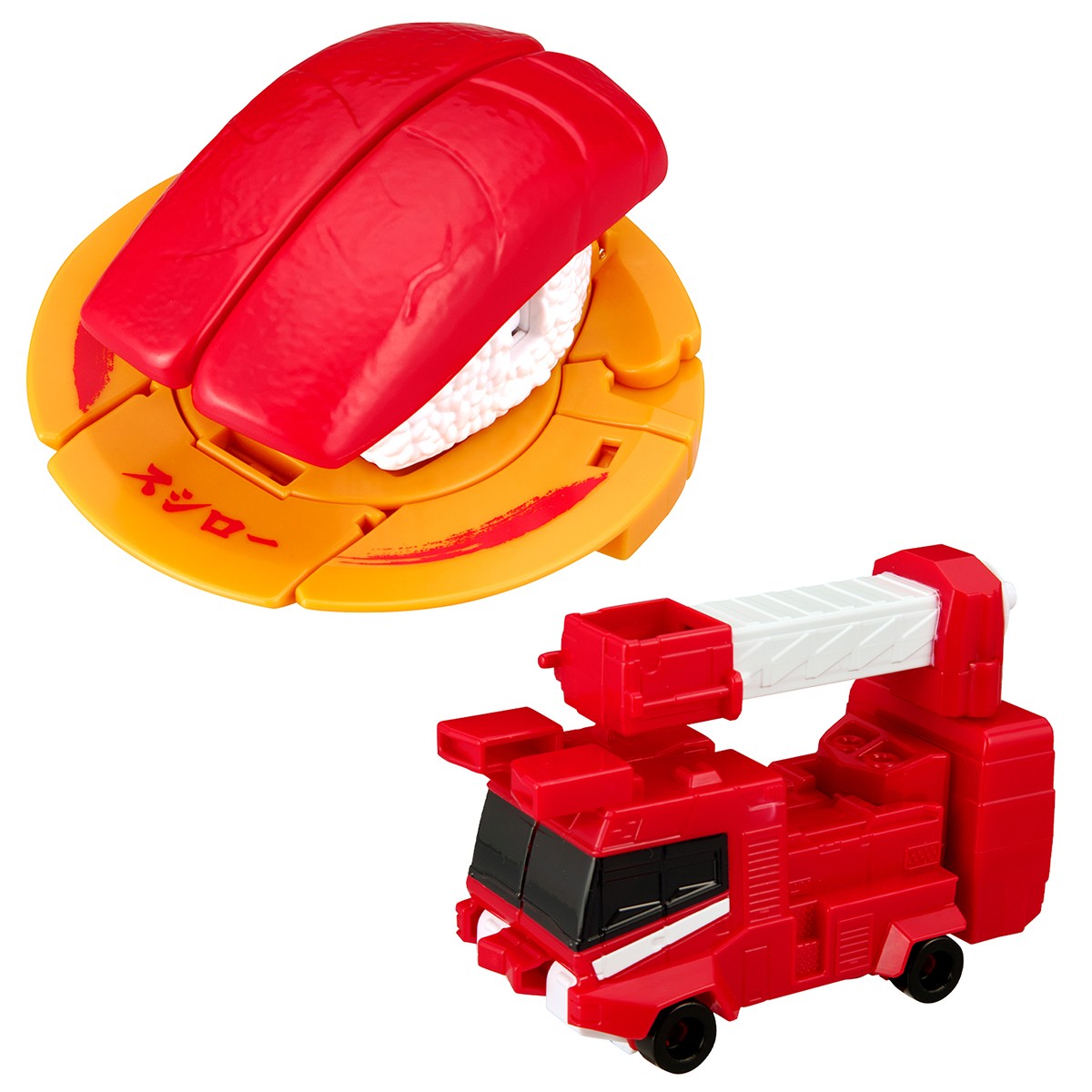 Bandai Unitrobo Maguro Sushi Fire Engine (Character Toy) Bild 3