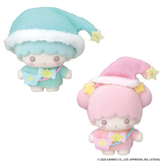 Bandai Petittomo Sanrio characters Little Twin Stars Set (Character Toy) Bild 2