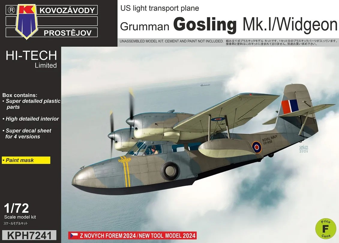 KP Models Gosling Mk.I / Widgeon Hi-Tech kit (Plastic model) image 2
