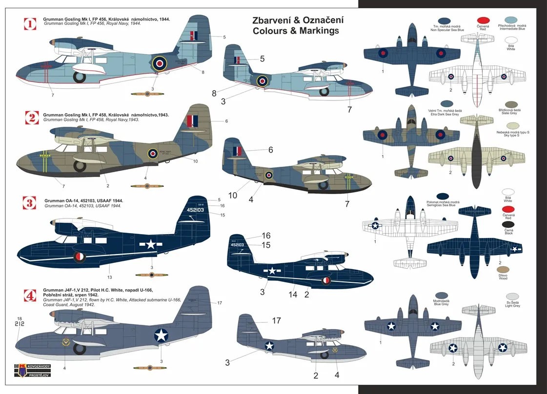 KP Models Gosling Mk.I / Widgeon Hi-Tech kit (Plastic model) image 3