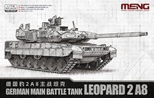 Meng Model 독일 주력전차 레오파르트 2 A8 (프라모델)