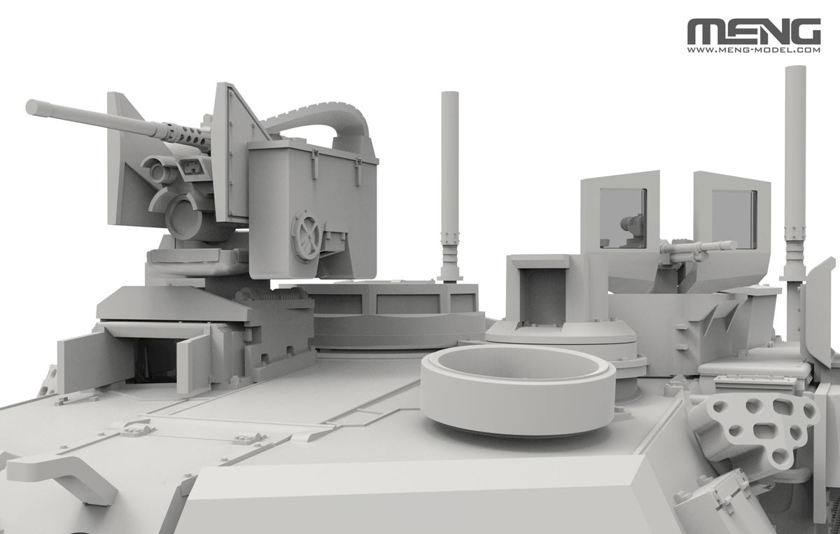 Meng Model 미군 주력전차 M1A2 SEP V2 에이브람스 w/트로피 능동방호시스템 (프라모델) 이미지 6