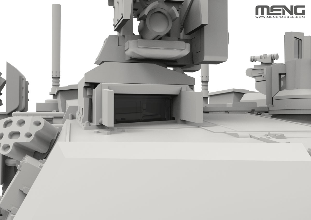 Meng Model 미군 주력전차 M1A2 SEP V2 에이브람스 w/트로피 능동방호시스템 (프라모델) 이미지 7