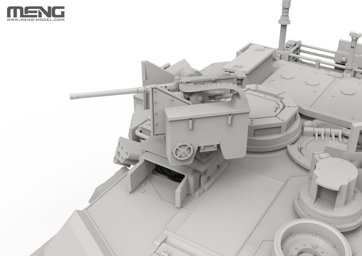 Meng Model 미군 주력전차 M1A2 SEP V2 에이브람스 w/트로피 능동방호시스템 (프라모델) 이미지 8