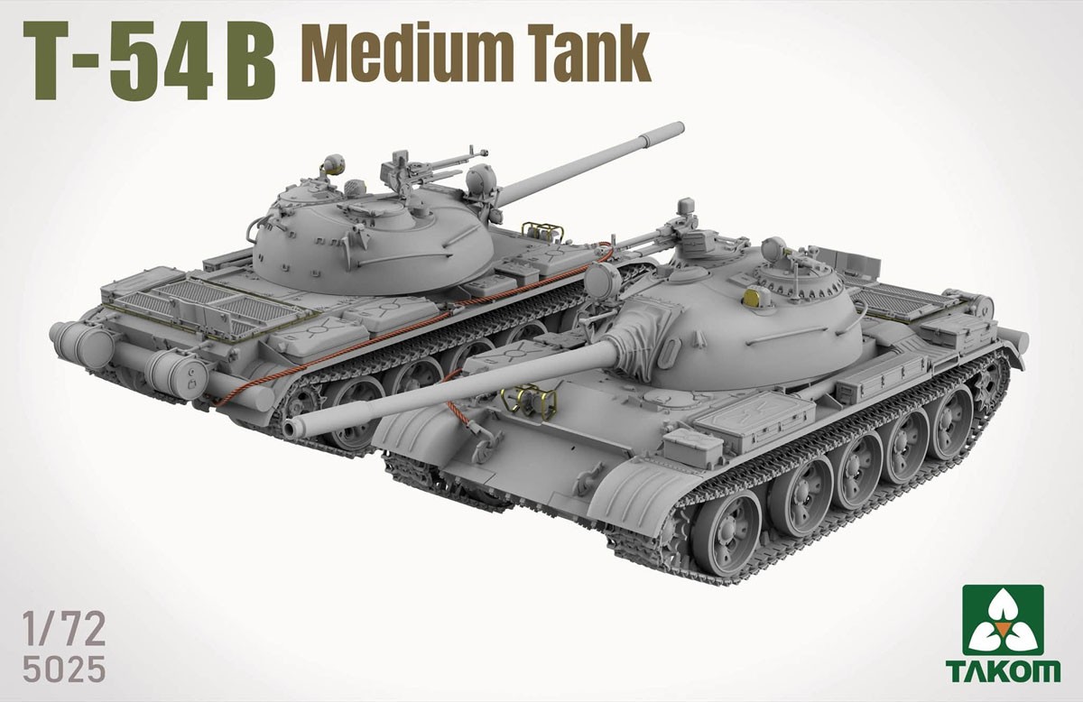 Takom T-54B Medium Tank (Plastic model) imagen 3