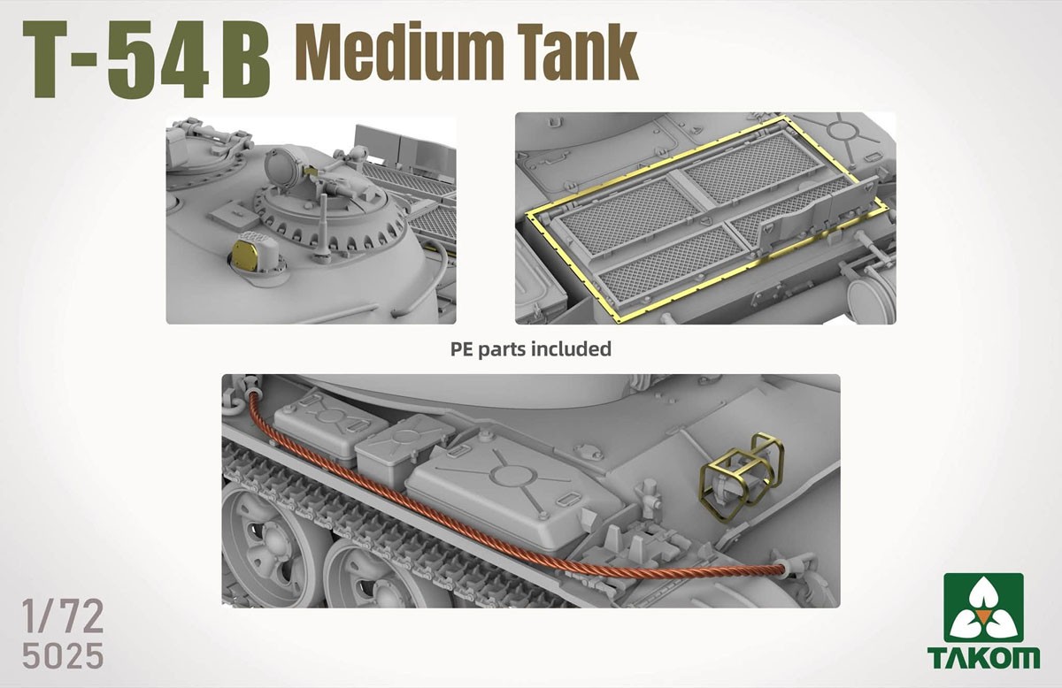Takom T-54B Medium Tank (Plastic model) imagen 5