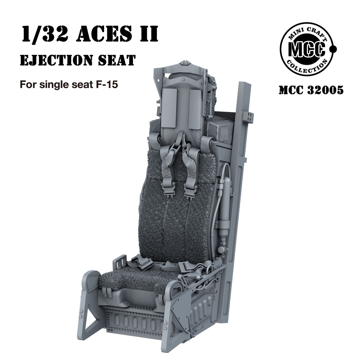 Mini Craft Collection ACES II 사출 좌석 단일 좌석 F-15용 (플라스틱 모델) 이미지 2