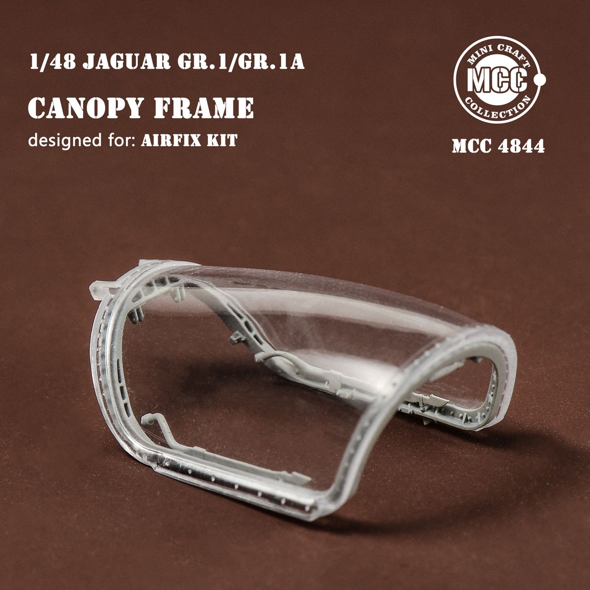Mini Craft Collection Jaguar GR.1/GR.1A 캐노피 프레임 (Airfix용) (플라스틱 모델) 이미지 8