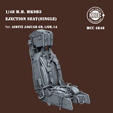Mini Craft Collection M.B. Mk9b3 Ejection seat(Single) for Jaguar GR.1/GR.1A (for Airfix) (Plastic model)