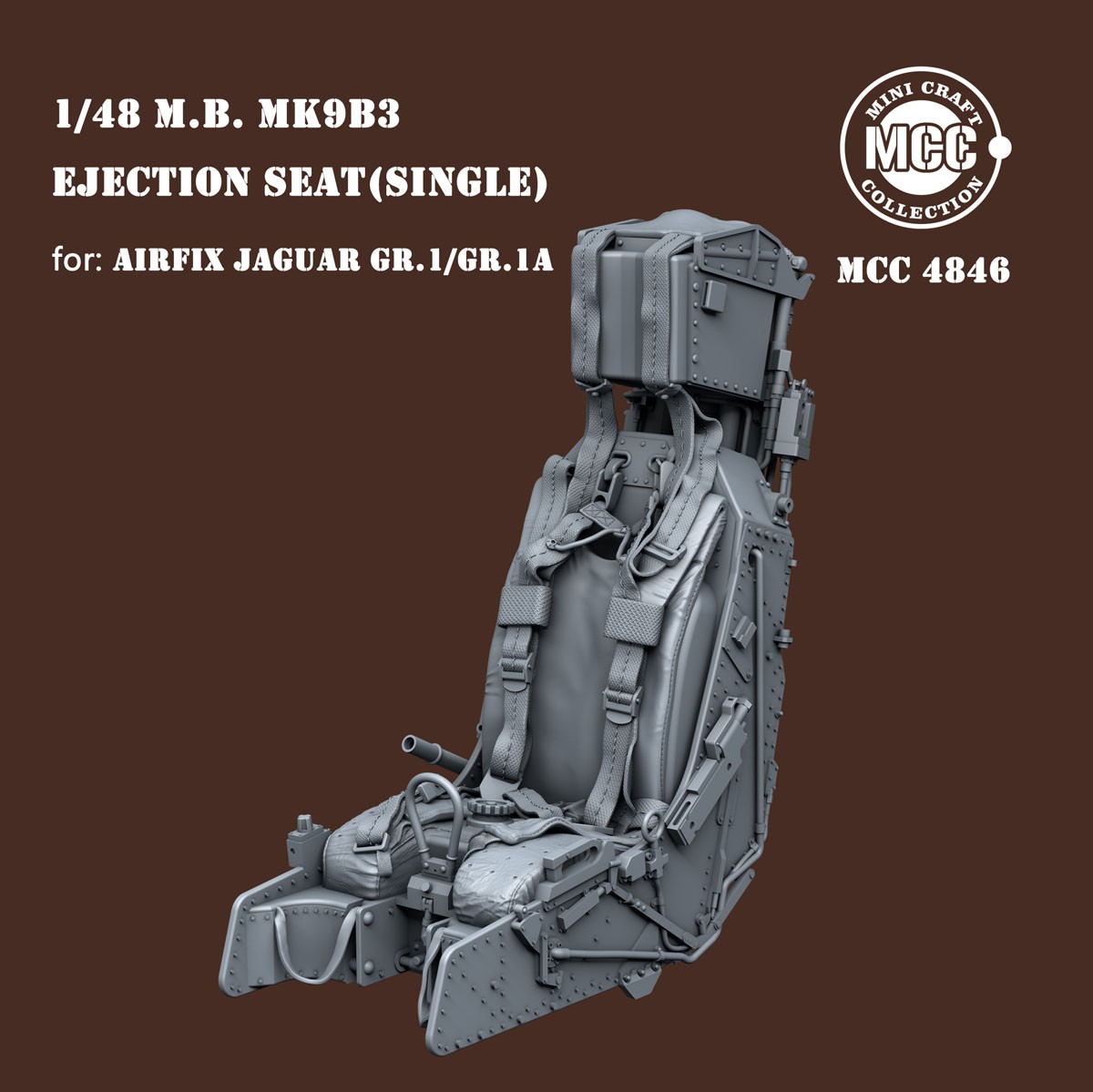 Mini Craft Collection M.B. Mk9b3 사출 좌석(단일) Jaguar GR.1/GR.1A용 (Airfix용) (플라스틱 모델) 이미지 4