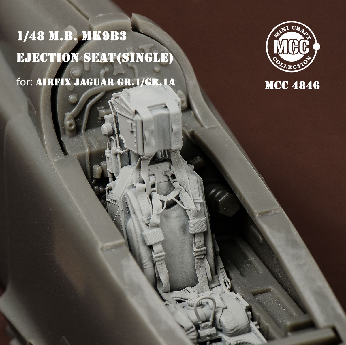Mini Craft Collection M.B. Mk9b3 사출 좌석(단일) Jaguar GR.1/GR.1A용 (Airfix용) (플라스틱 모델) 이미지 6