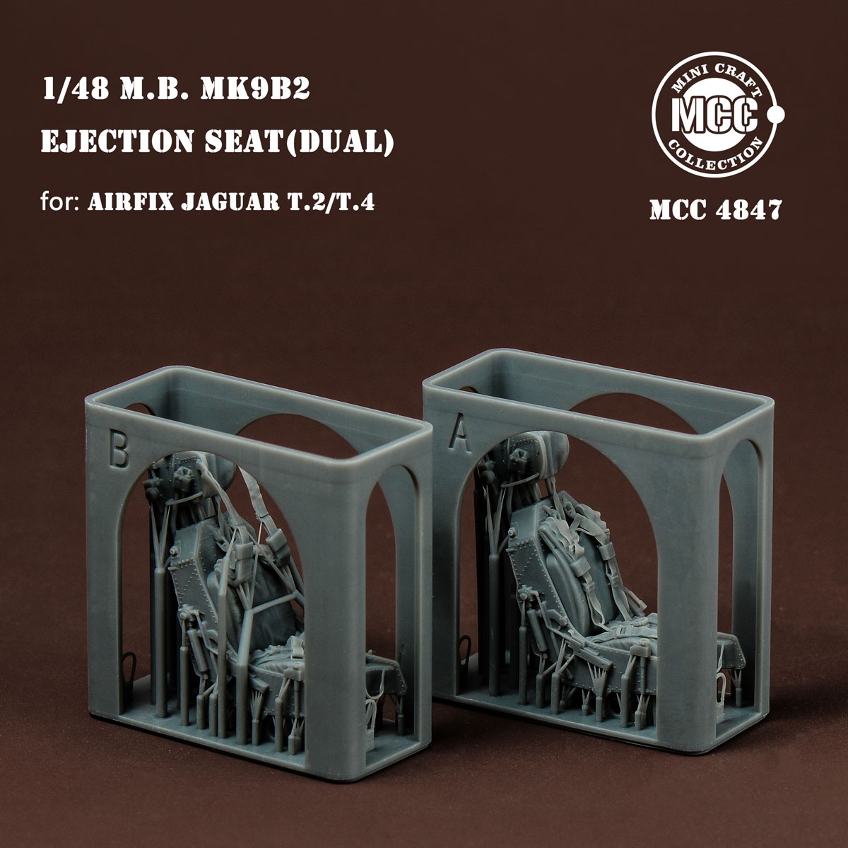 Mini Craft Collection M.B. Mk9b2 사출 좌석(복수) Jaguar T.2/T.4용 (Airfix용) (플라스틱 모델) 이미지 3