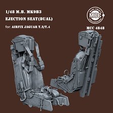Mini Craft Collection M.B Mk9b3 Ejection seat (Dual) for Jaguar T.2/T.4 (for Airfix) (Plastic model)
