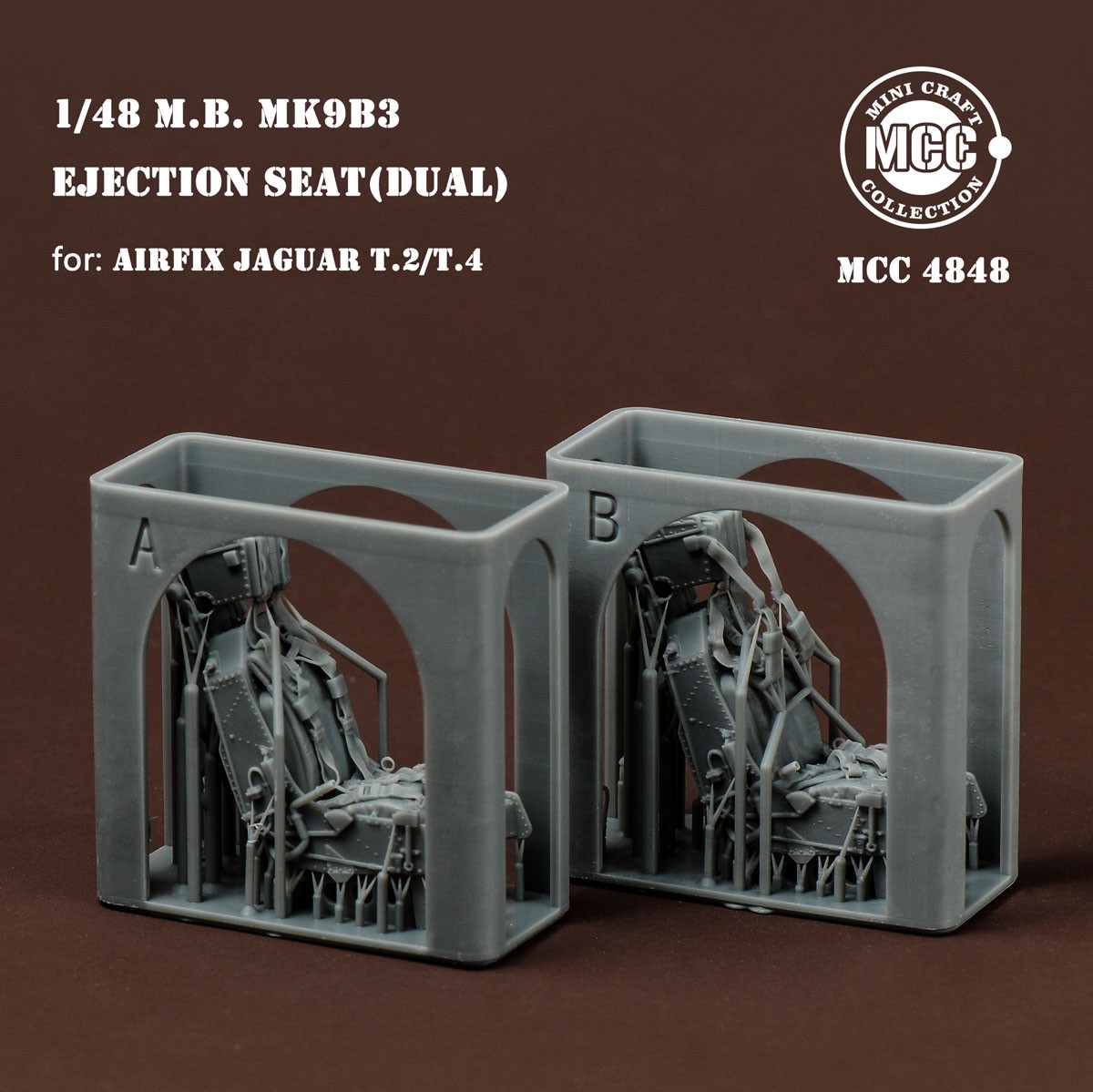 Mini Craft Collection M.B. Mk9b3 사출 좌석(복수) Jaguar T.2/T.4용 (Airfix용) (플라스틱 모델) 이미지 3