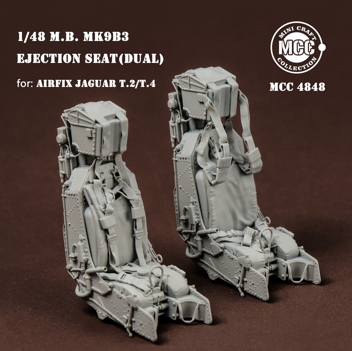 Mini Craft Collection M.B. Mk9b3 사출 좌석(복수) Jaguar T.2/T.4용 (Airfix용) (플라스틱 모델) 이미지 4