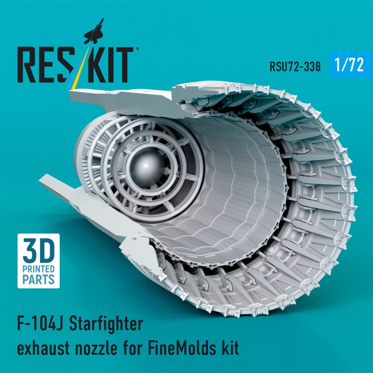 Reskit F-104J Starfighter Exhaust Nozzle (for Fine Molds) (Plastic model) 圖片 4