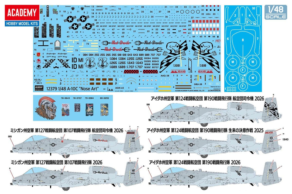 Academy A-10C Thunderbolt II `Nose Art` Bild 3