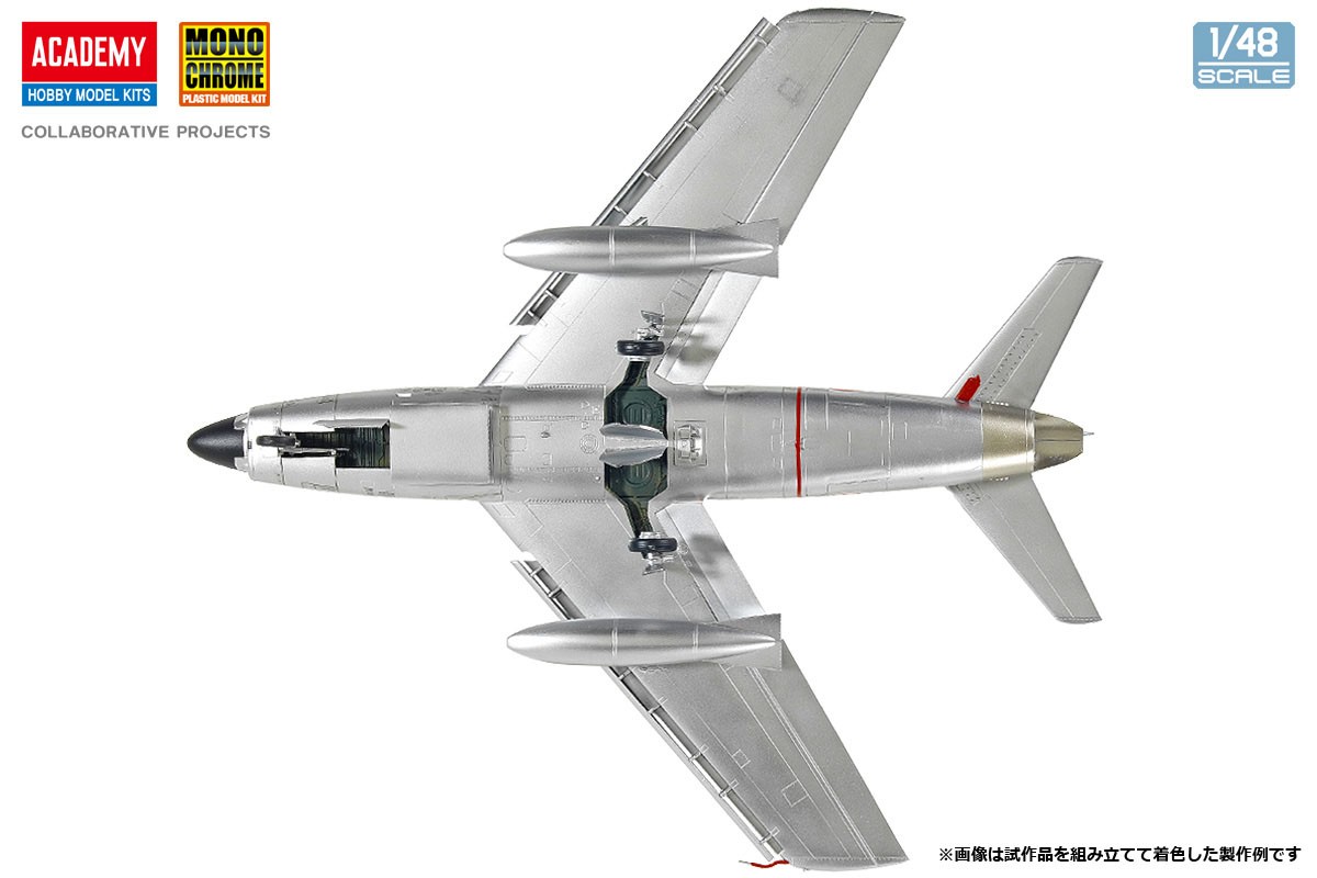 Academy JASDF F-86D Sabre Dog `ADTW (Air Development and Test Wing)` (Plastic model) 圖片 8