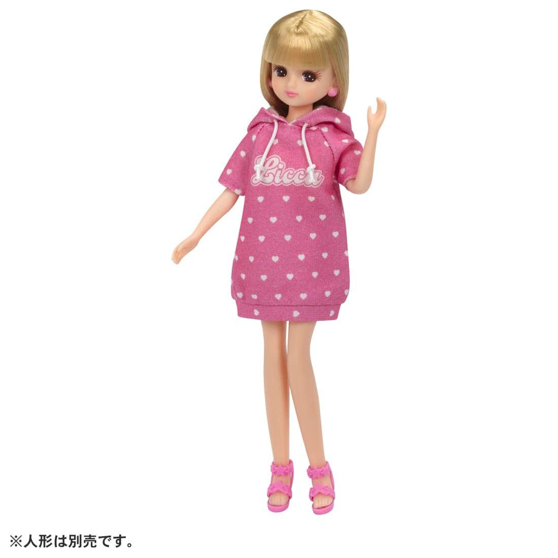 Tomy (TakaraTomy) LW-01 My First Series Bunny-Ear Hoodie (Licca-chan) 图片 5