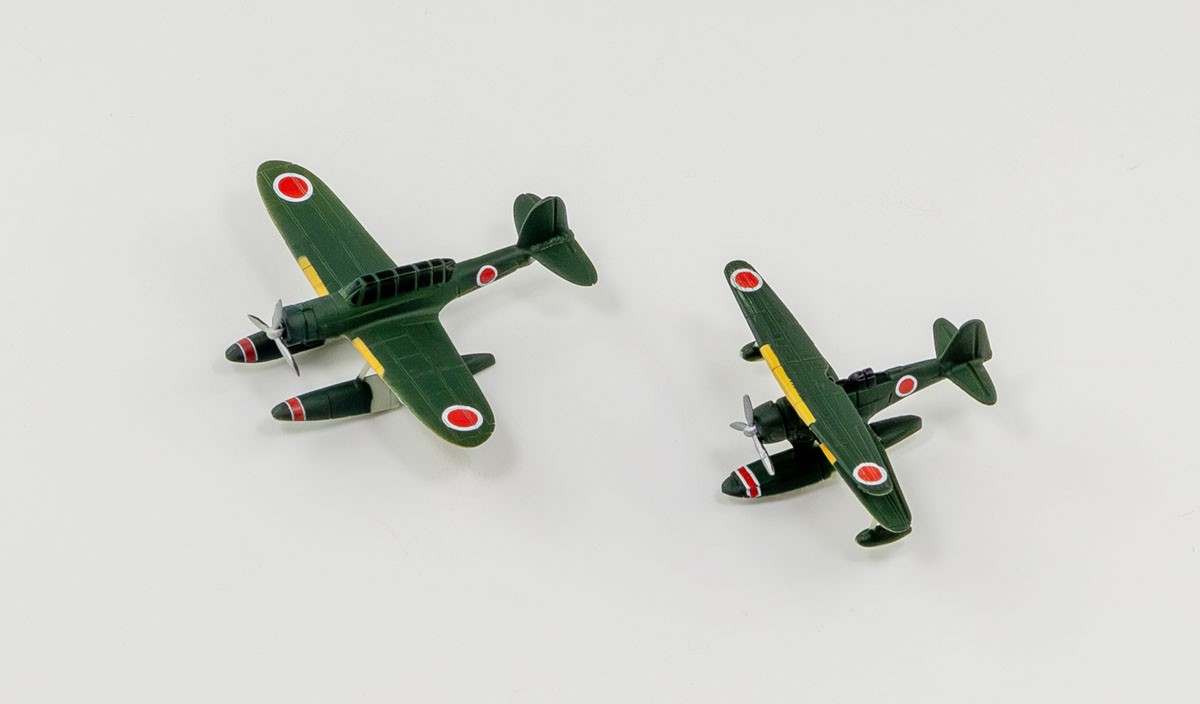 Pit-Road IJN Aircraft Set 5 `Type Zero Observation Seaplane/Type Zero Recon Seaplane` (4 each aircraft) (Plastic model) image 3