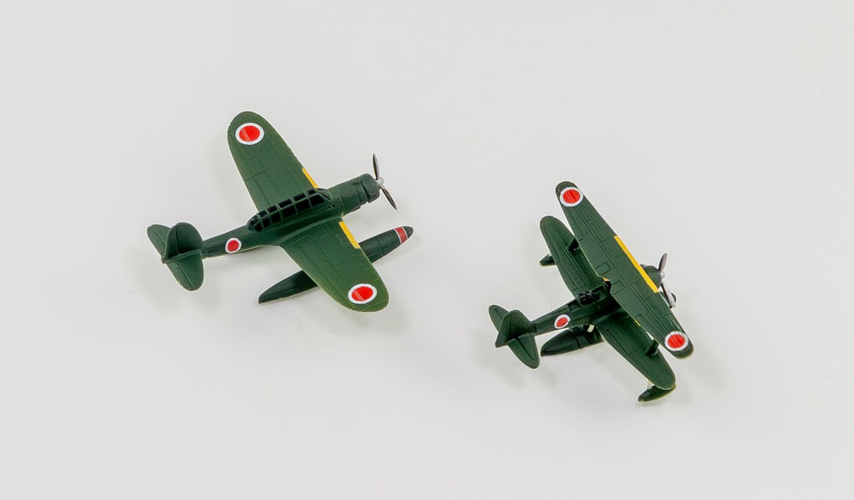 Pit-Road IJN Aircraft Set 5 `Type Zero Observation Seaplane/Type Zero Recon Seaplane` (4 each aircraft) (Plastic model) image 4