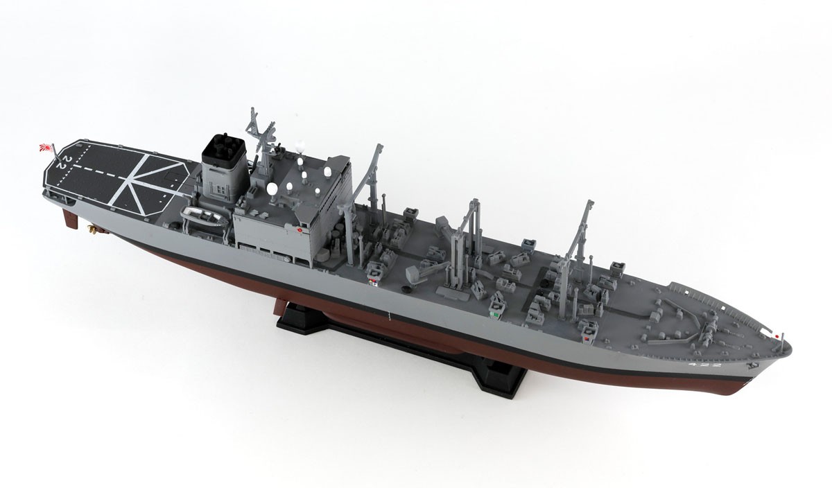 Pit-Road JMSDF Supply Ship AOE-422 Towada w/Flag &amp; Flagpole &amp; Ship Name Photo-Etched Parts (Plastic model) image 5
