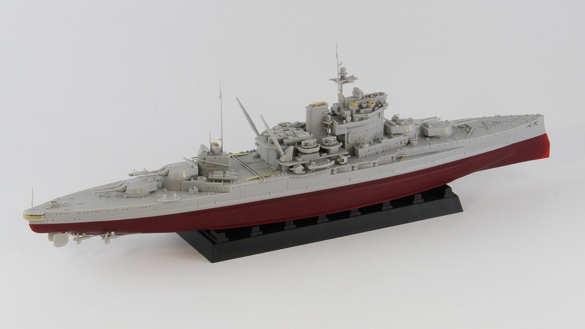 Pit-Road HMS Warspite 1942 (Plastic model) รูปภาพ 4
