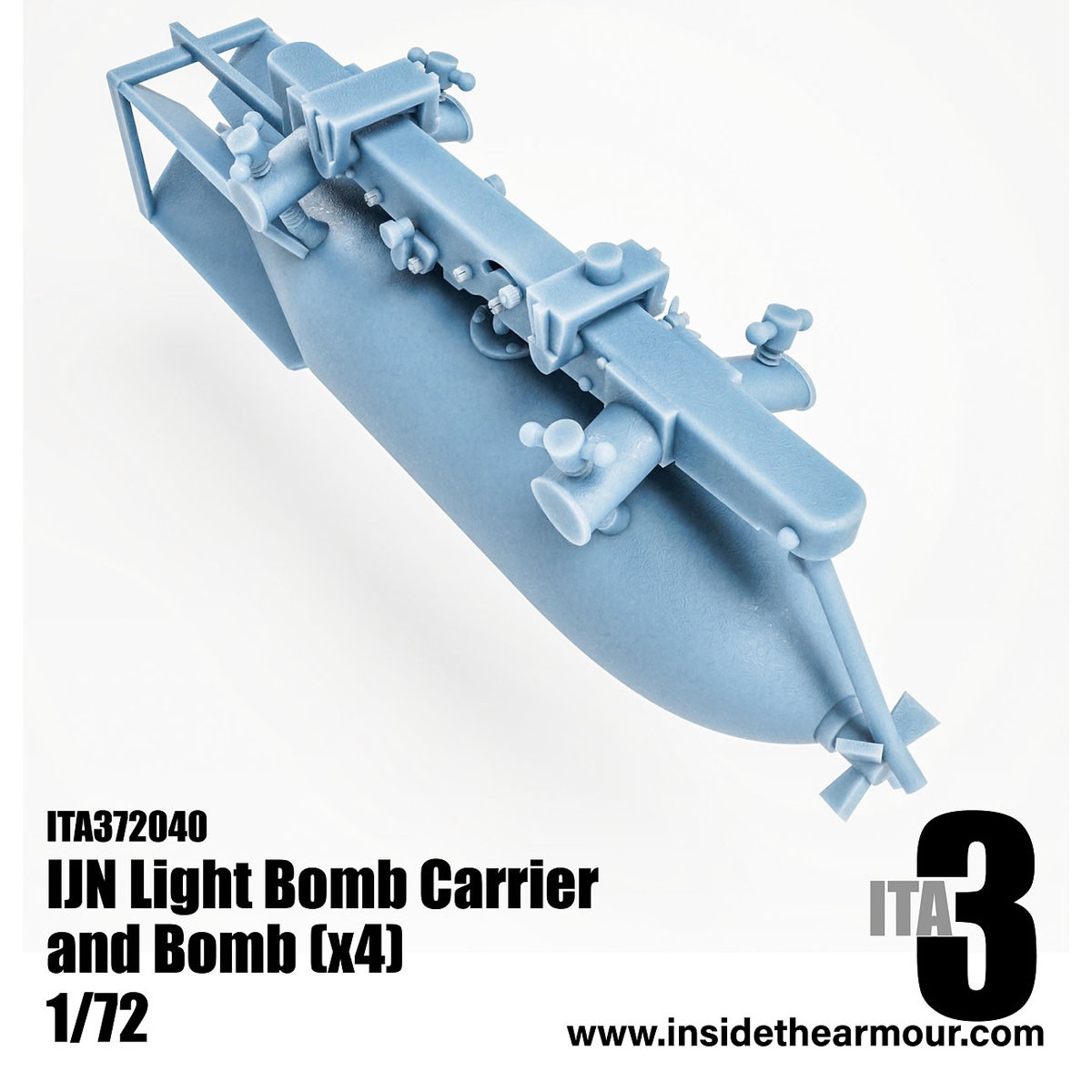 Inside the Armour IJN Light Bomb Carriers with Bombs x4 Zero, Val (Plastic model) gambar 2