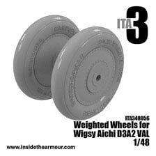 Inside the Armour Weighted Wheels (for Wingsy Kits) (Plastic model)