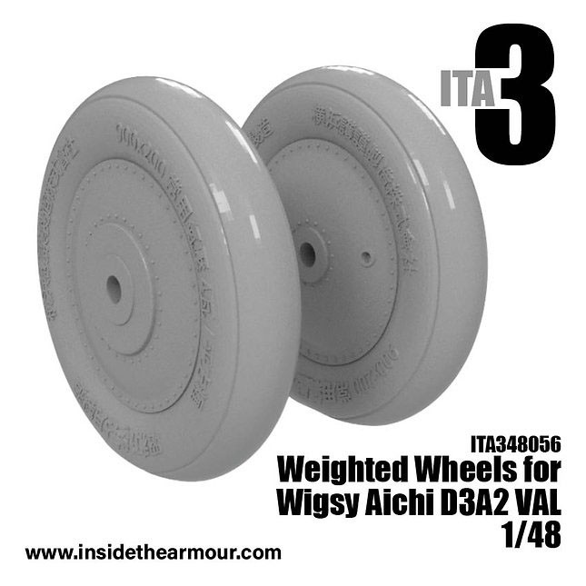 Inside the Armour Weighted Wheels (for Wingsy Kits) (Plastic model) image 3