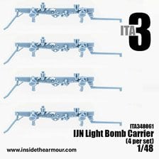 Inside the Armour IJN Light Bomb Carriers (4 pcs) (Plastic model)