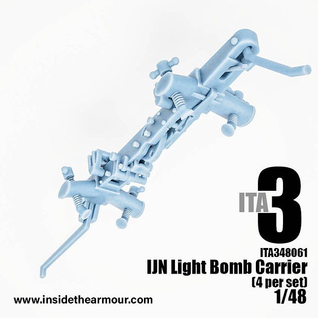 Inside the Armour IJN Light Bomb Carriers (4 pcs) (Plastic model) gambar 3