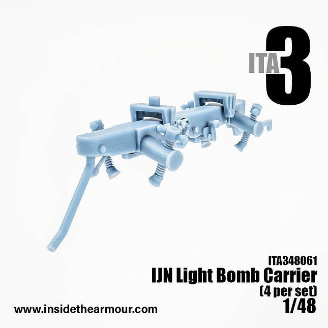 Inside the Armour IJN Light Bomb Carriers (4 pcs) (Plastic model) gambar 4