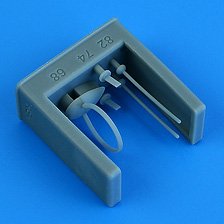 Quickboost Accessory for plastic models - He 162A-1/2 antennas (for Revell/Hobby 2000) (Plastic model)