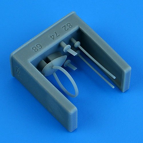 Quickboost Accessory for plastic models - He 162A-1/2 antennas (for Revell/Hobby 2000) (Plastic model) Bild 2