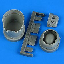 Quickboost F6F-5 Hellcat cowling and cooling flaps (for Eduard) (Plastic model) Bild 1