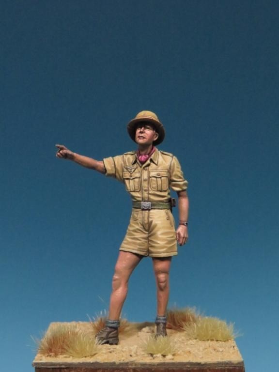 The Bodi German Luftwaffe Airman (Afrika Korps) WW II (Plastic model) 圖片 2