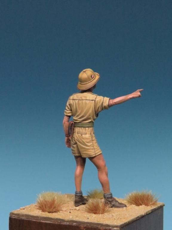 The Bodi German Luftwaffe Airman (Afrika Korps) WW II (Plastic model) 圖片 3