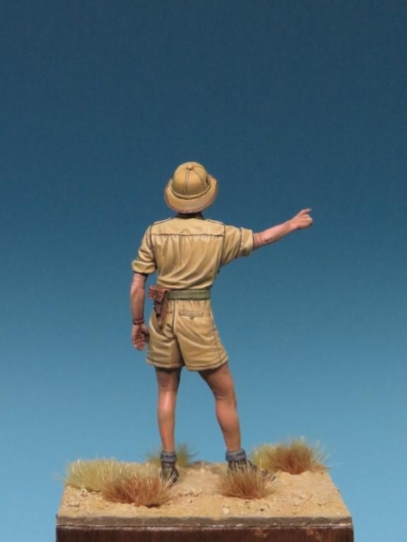 The Bodi German Luftwaffe Airman (Afrika Korps) WW II (Plastic model) 圖片 4