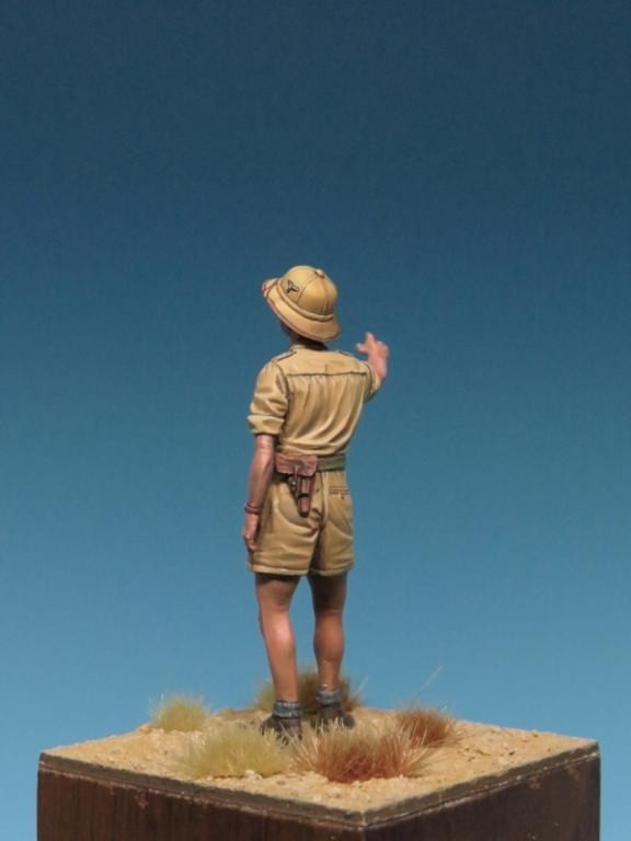 The Bodi German Luftwaffe Airman (Afrika Korps) WW II (Plastic model) 圖片 5