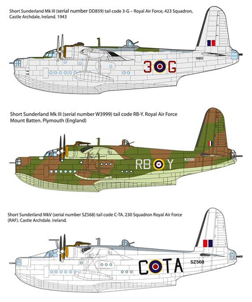 Roden Short Sunderland Mk.III/V (Plastic model) image 4