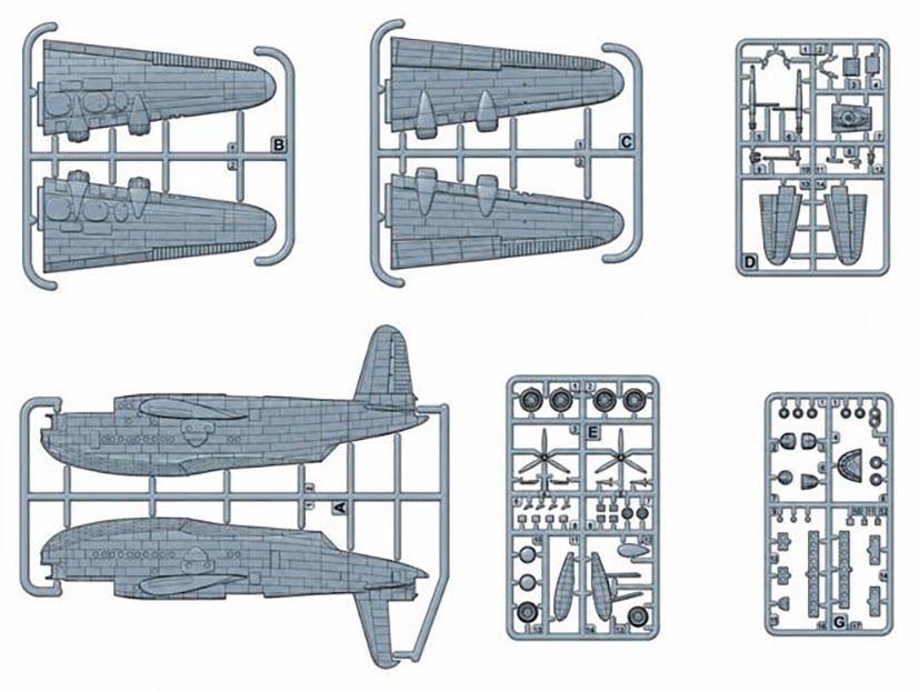 Roden Short Sunderland Mk.III/V (Plastic model) image 5